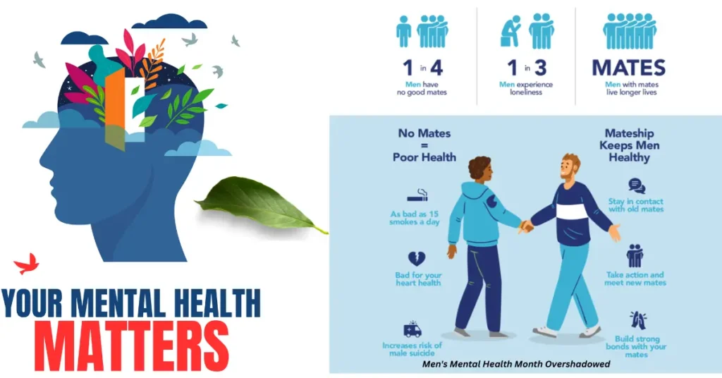 men's mental health month overshadowed